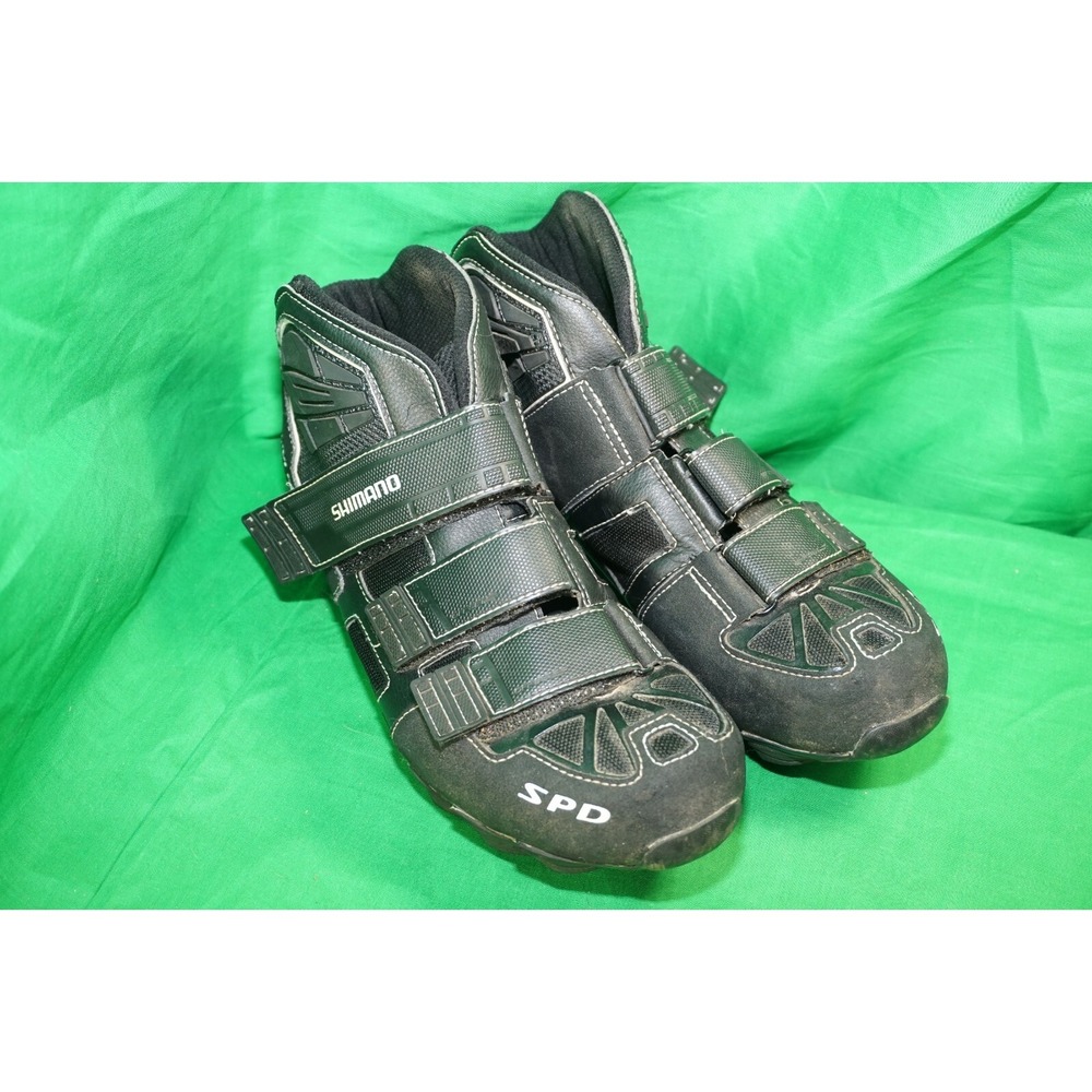 Shimano Mens Mountain Bike AM50 SPD Cycling Shoes Black Mid Top Size 11.5